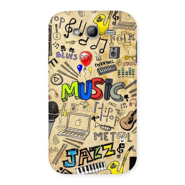 Music Pattern Back Case for Galaxy Grand Neo Plus