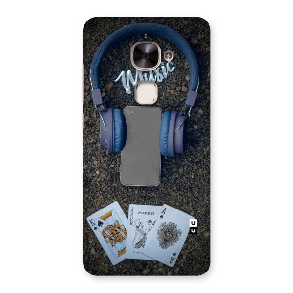 Music Power Cards Back Case for Le 2