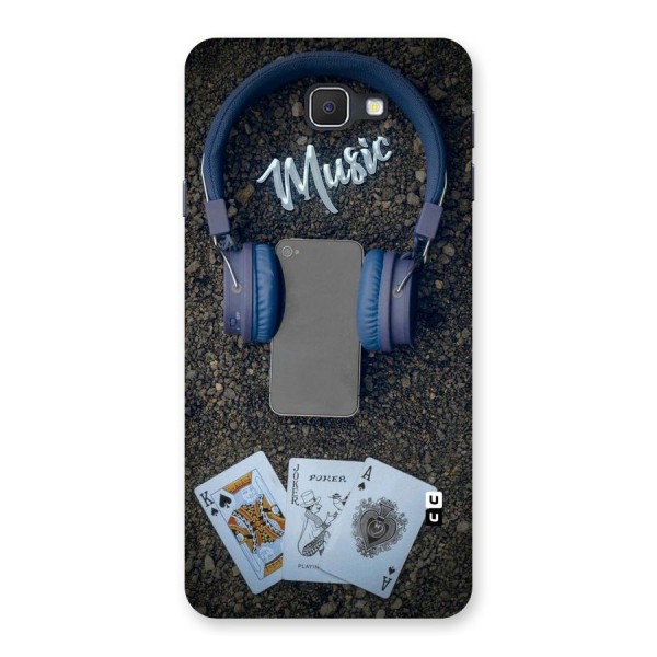 Music Power Cards Back Case for Samsung Galaxy J7 Prime