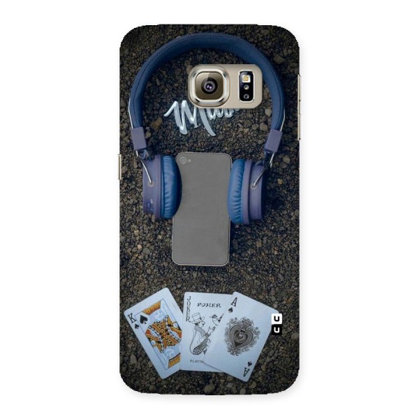 Music Power Cards Back Case for Samsung Galaxy S6 Edge Plus