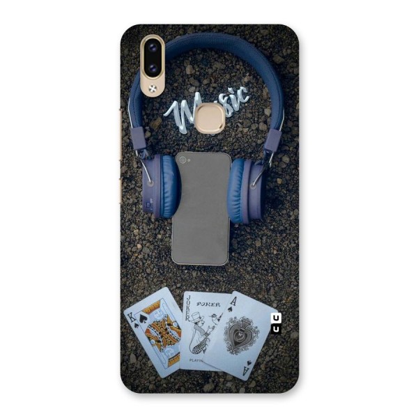 Music Power Cards Back Case for Vivo V9