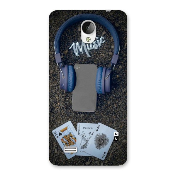 Music Power Cards Back Case for Vivo Y21