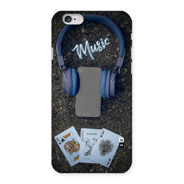 Music Power Cards Back Case for iPhone 6 6S