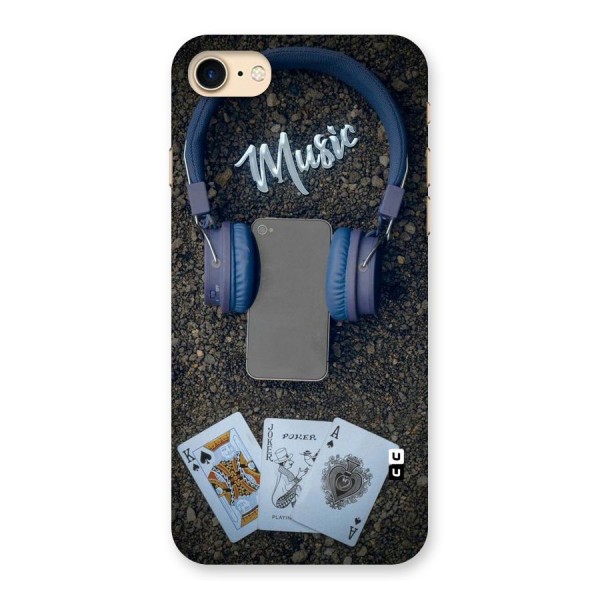 Music Power Cards Back Case for iPhone 7