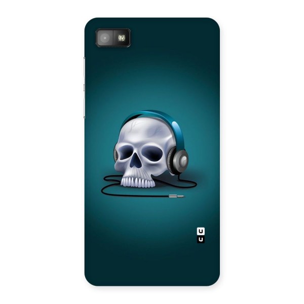 Music Skull Back Case for Blackberry Z10