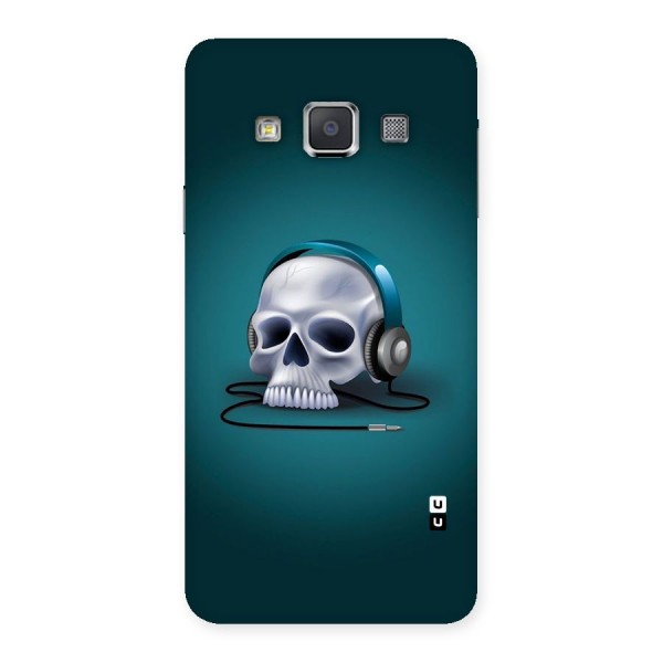 Music Skull Back Case for Galaxy A3