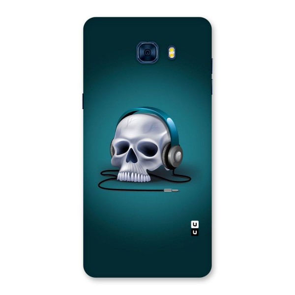 Music Skull Back Case for Galaxy C7 Pro
