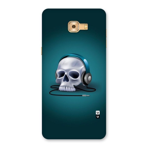 Music Skull Back Case for Galaxy C9 Pro