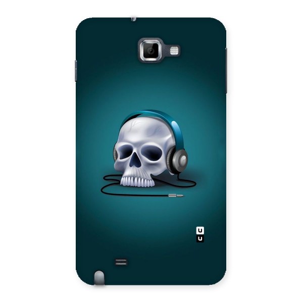 Music Skull Back Case for Galaxy Note