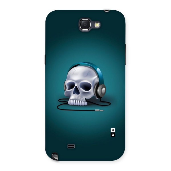 Music Skull Back Case for Galaxy Note 2