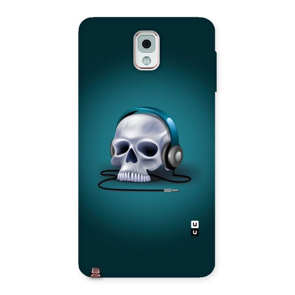 Music Skull Back Case for Galaxy Note 3