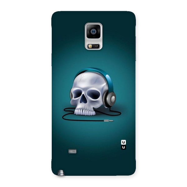 Music Skull Back Case for Galaxy Note 4