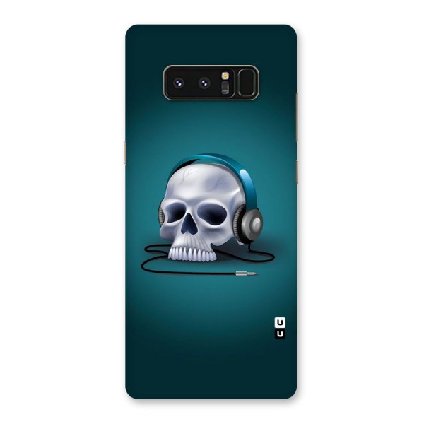 Music Skull Back Case for Galaxy Note 8