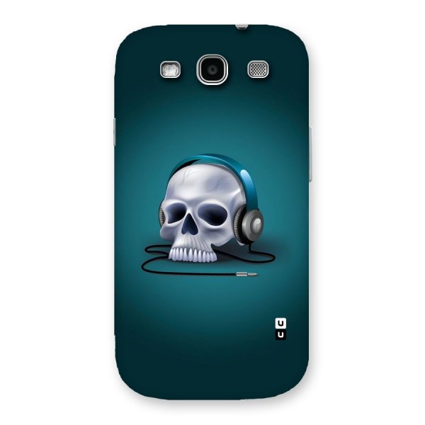 Music Skull Back Case for Galaxy S3