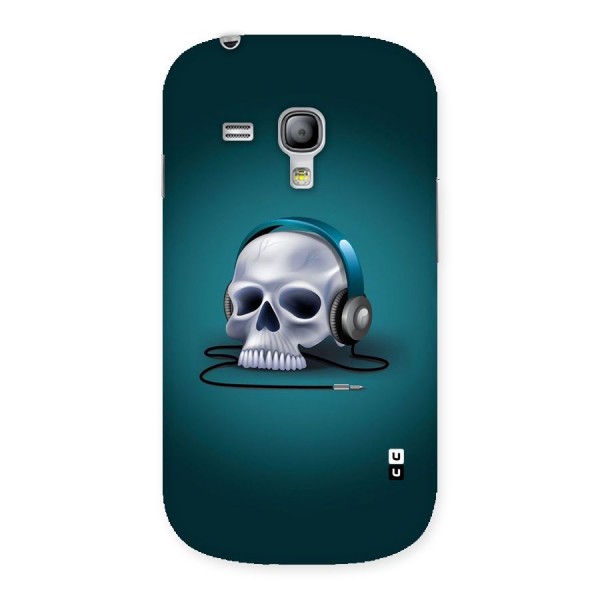 Music Skull Back Case for Galaxy S3 Mini