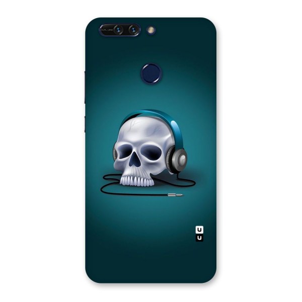 Music Skull Back Case for Honor 8 Pro