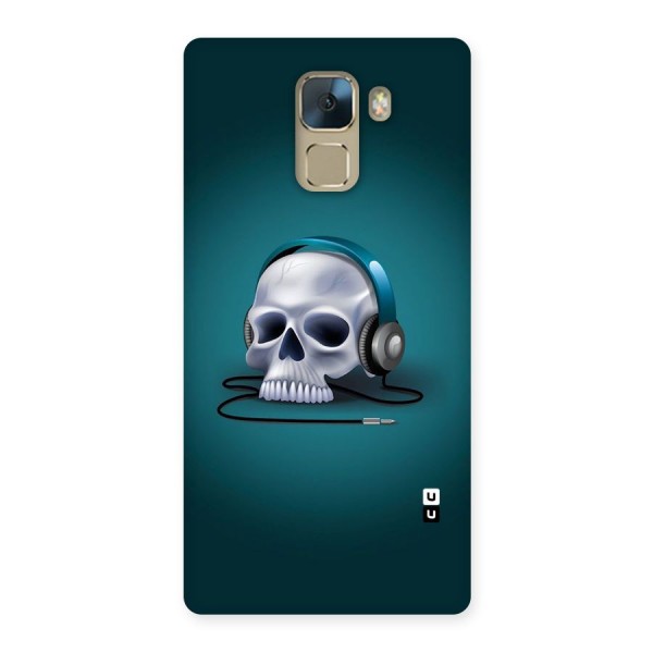 Music Skull Back Case for Huawei Honor 7