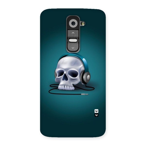 Music Skull Back Case for LG G2