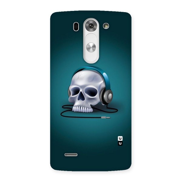 Music Skull Back Case for LG G3 Beat