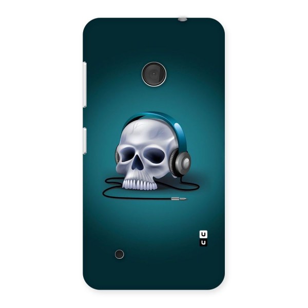 Music Skull Back Case for Lumia 530