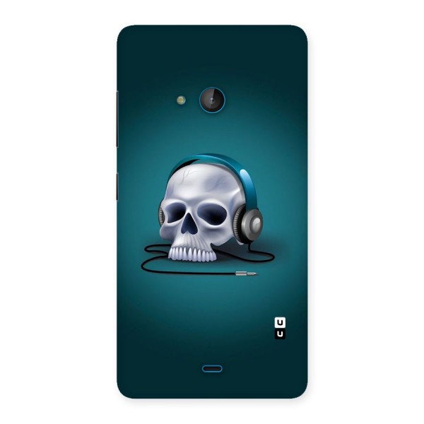 Music Skull Back Case for Lumia 540
