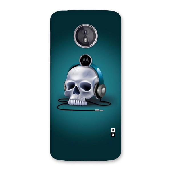 Music Skull Back Case for Moto E5