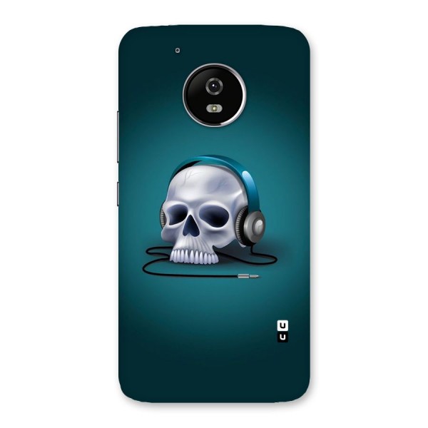 Music Skull Back Case for Moto G5