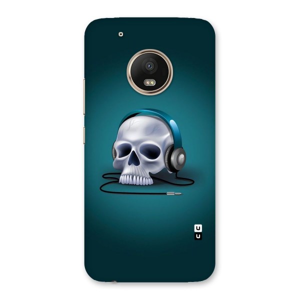 Music Skull Back Case for Moto G5 Plus
