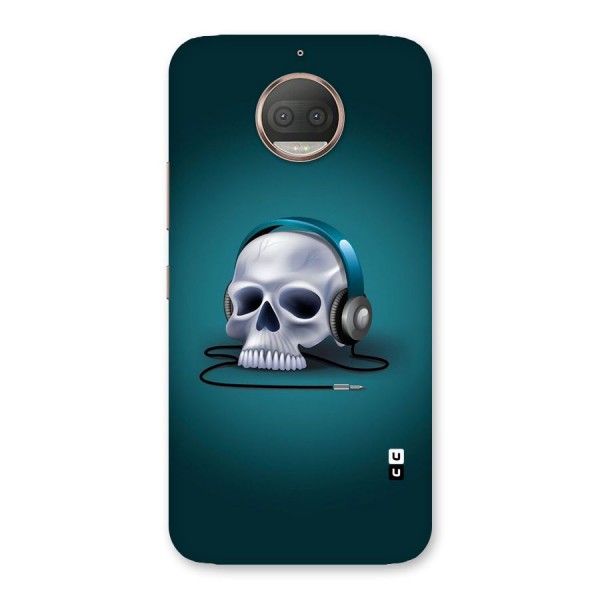 Music Skull Back Case for Moto G5s Plus