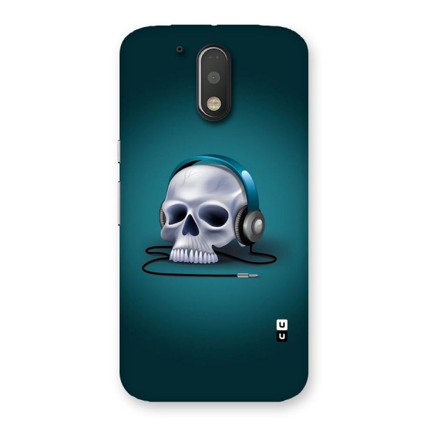 Music Skull Back Case for Motorola Moto G4