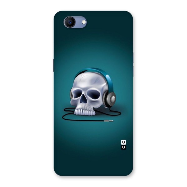 Music Skull Back Case for Oppo Realme 1