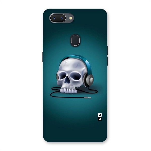 Music Skull Back Case for Oppo Realme 2
