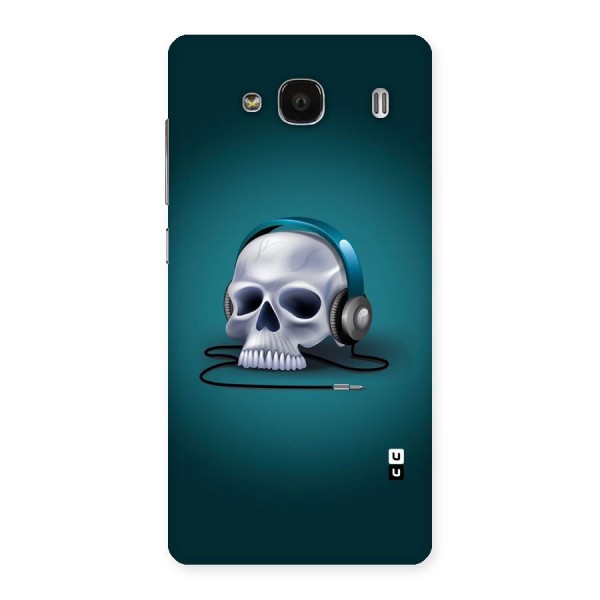 Music Skull Back Case for Redmi 2 Prime
