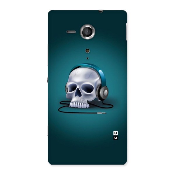 Music Skull Back Case for Sony Xperia SP