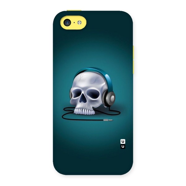 Music Skull Back Case for iPhone 5C