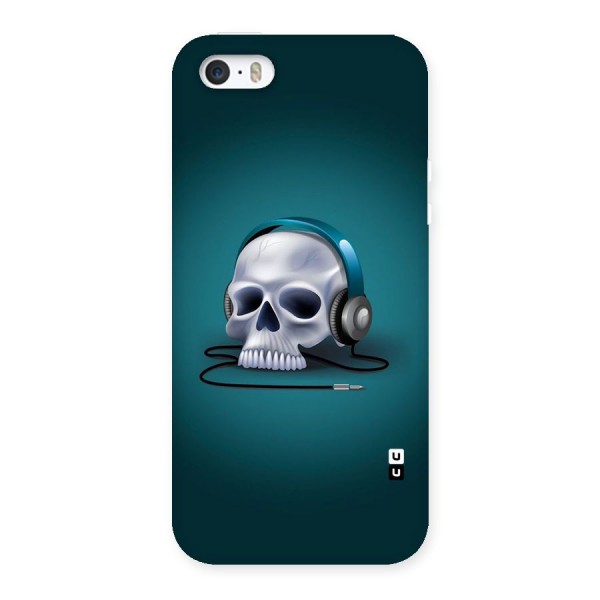 Music Skull Back Case for iPhone 5 5S