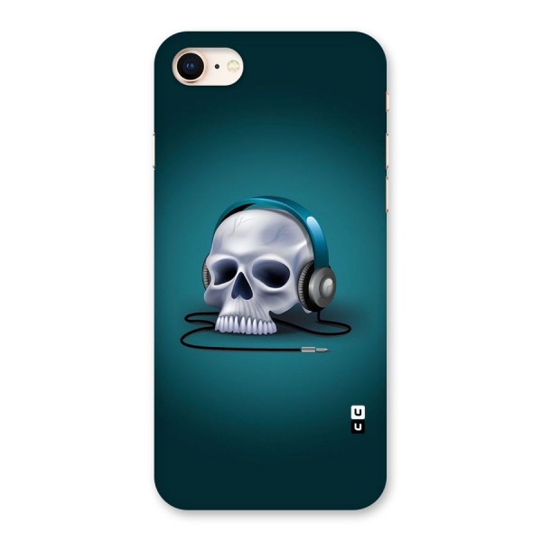 Music Skull Back Case for iPhone 8