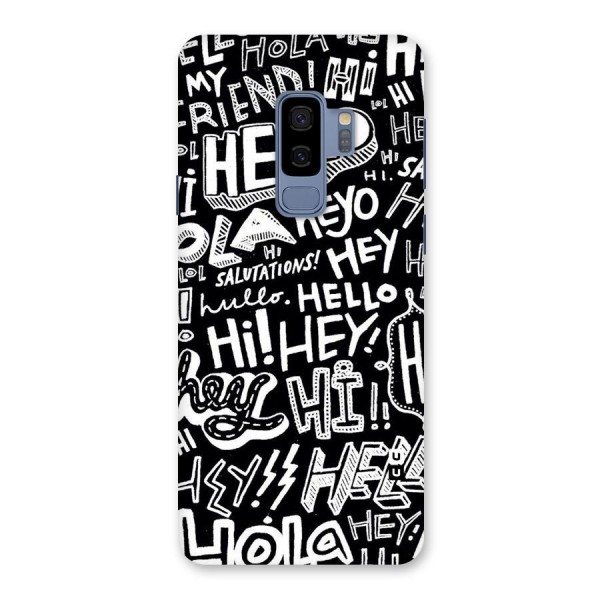 My Friend Back Case for Galaxy S9 Plus