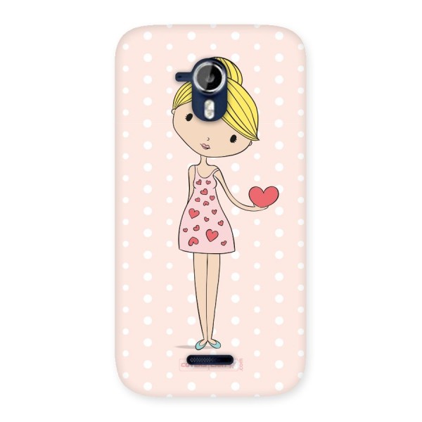 My Innocent Heart Back Case for Micromax Canvas Magnus A117