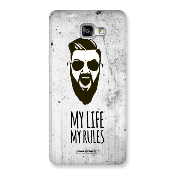 My Life My Rules Back Case for Galaxy A9