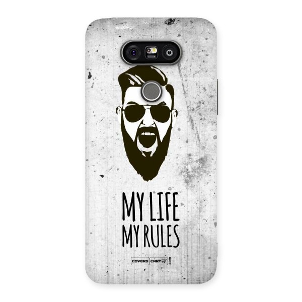 My Life My Rules Back Case for LG G5