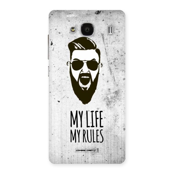 My Life My Rules Back Case for Redmi 2 Prime