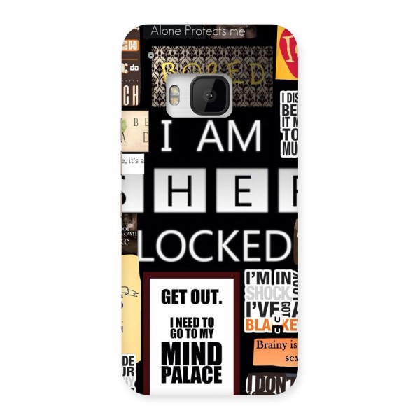 Mystery Pattern Back Case for HTC One M9