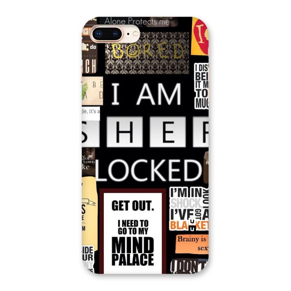 Mystery Pattern Back Case for iPhone 8 Plus