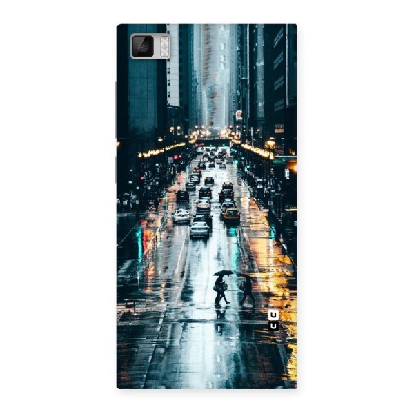 NY Streets Rainy Back Case for Xiaomi Mi3