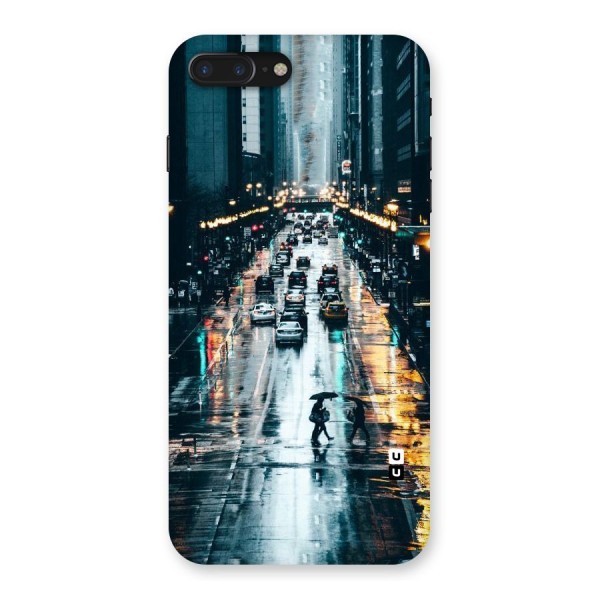NY Streets Rainy Back Case for iPhone 7 Plus