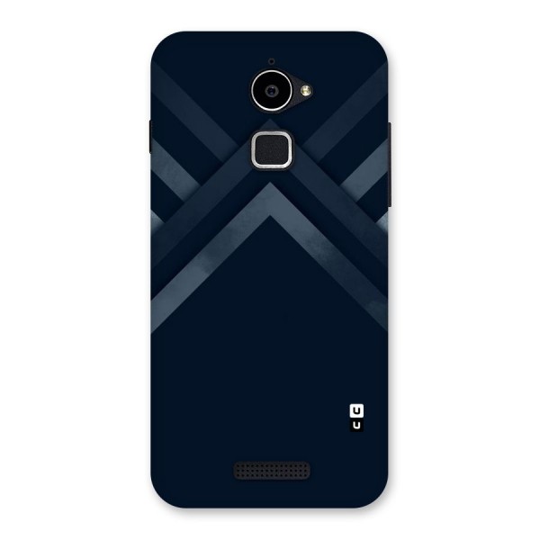 Navy Blue Arrow Back Case for Coolpad Note 3 Lite