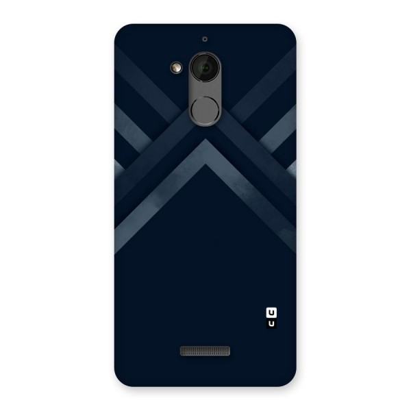 Navy Blue Arrow Back Case for Coolpad Note 5
