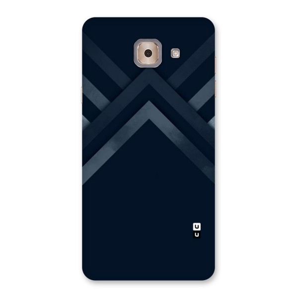 Navy Blue Arrow Back Case for Galaxy J7 Max