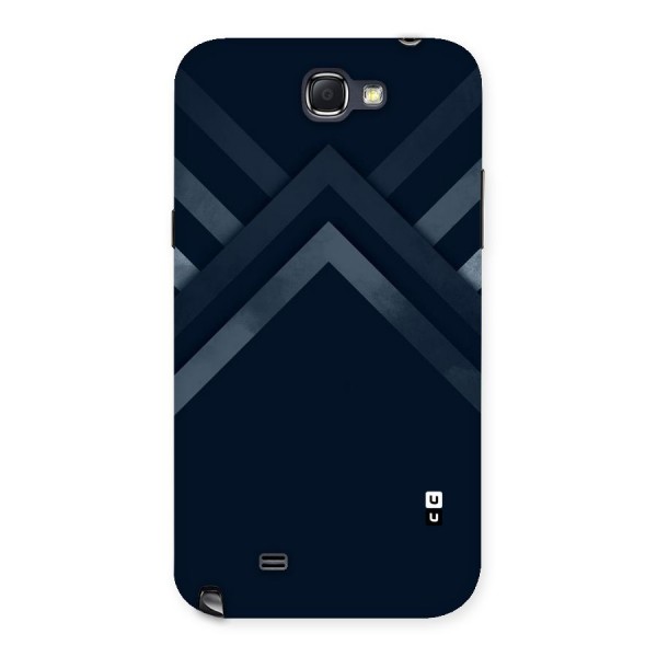 Navy Blue Arrow Back Case for Galaxy Note 2